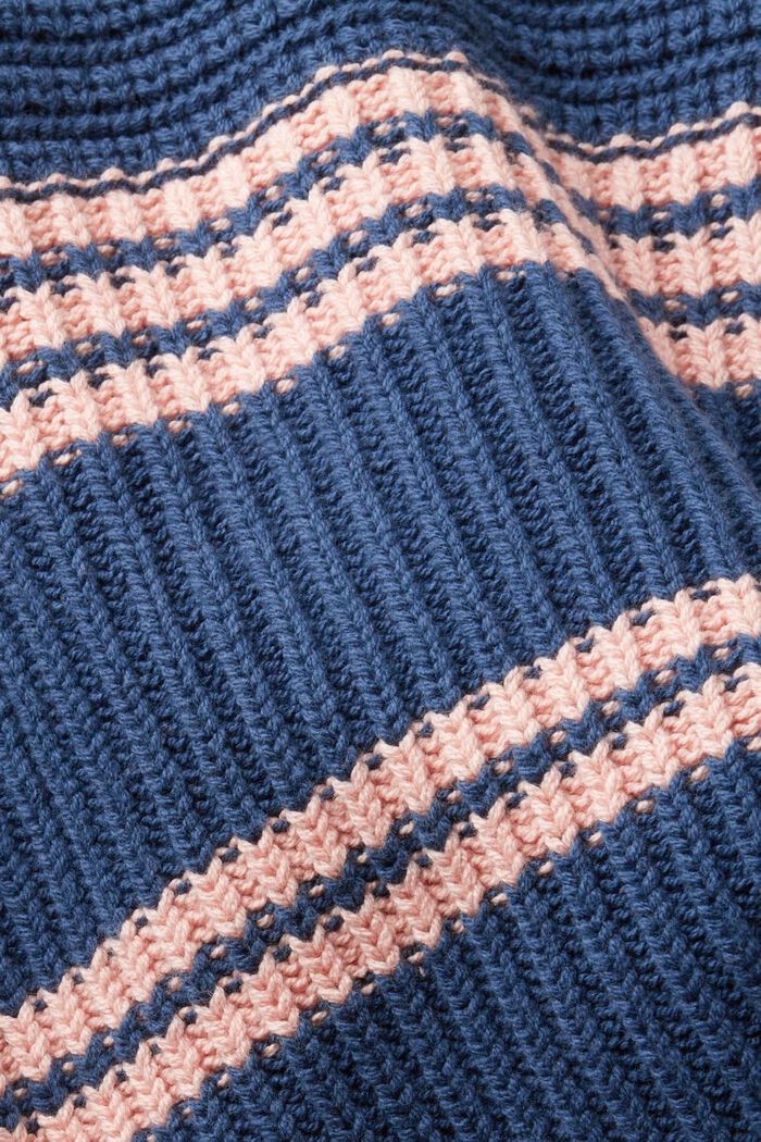 Pullover aus Grobstrick, PETROL BLUE, detail image number 5