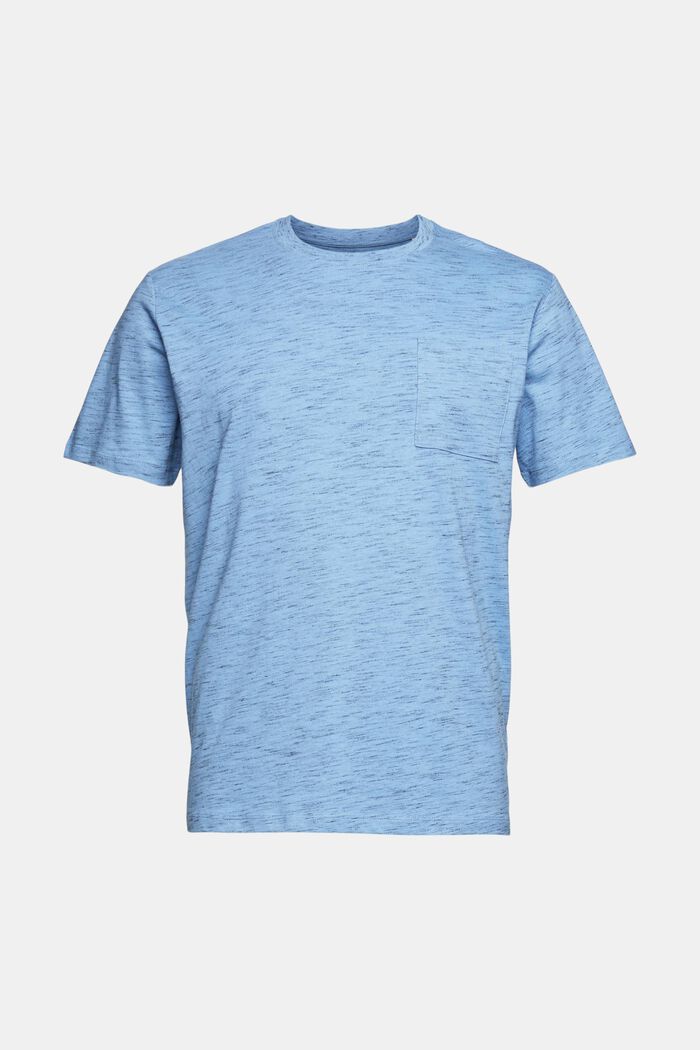 Jersey-T-Shirt aus Baumwoll-Mix, BLUE, detail image number 6