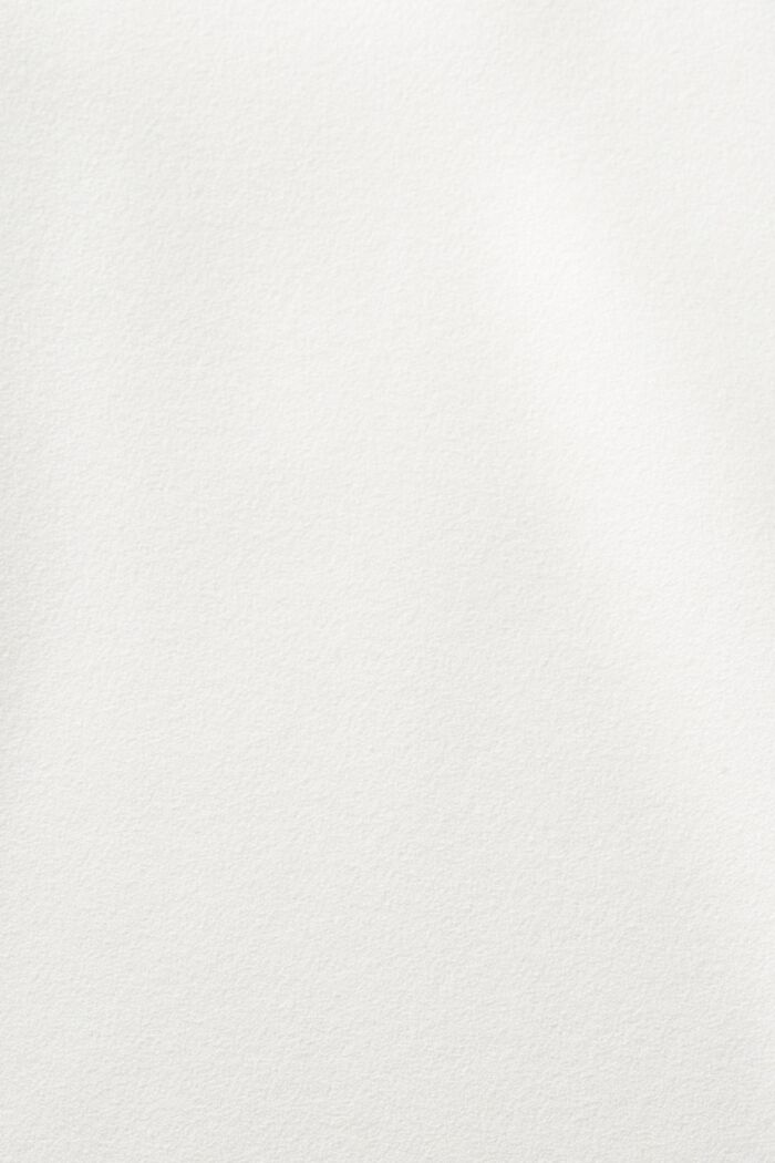 Ärmellose Bluse mit V-Ausschnitt, OFF WHITE, detail image number 4