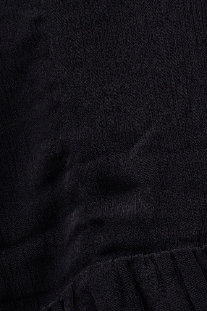Minikleid aus Chiffon, BLACK, detail image number 6