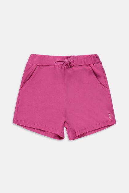 Shorts knitted, PINK, overview
