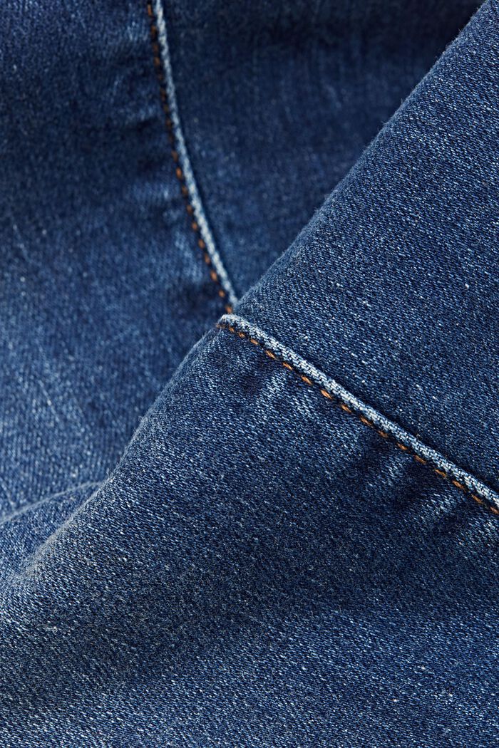 Jeans aus Bio-Baumwoll-Mix, BLUE DARK WASHED, detail image number 6