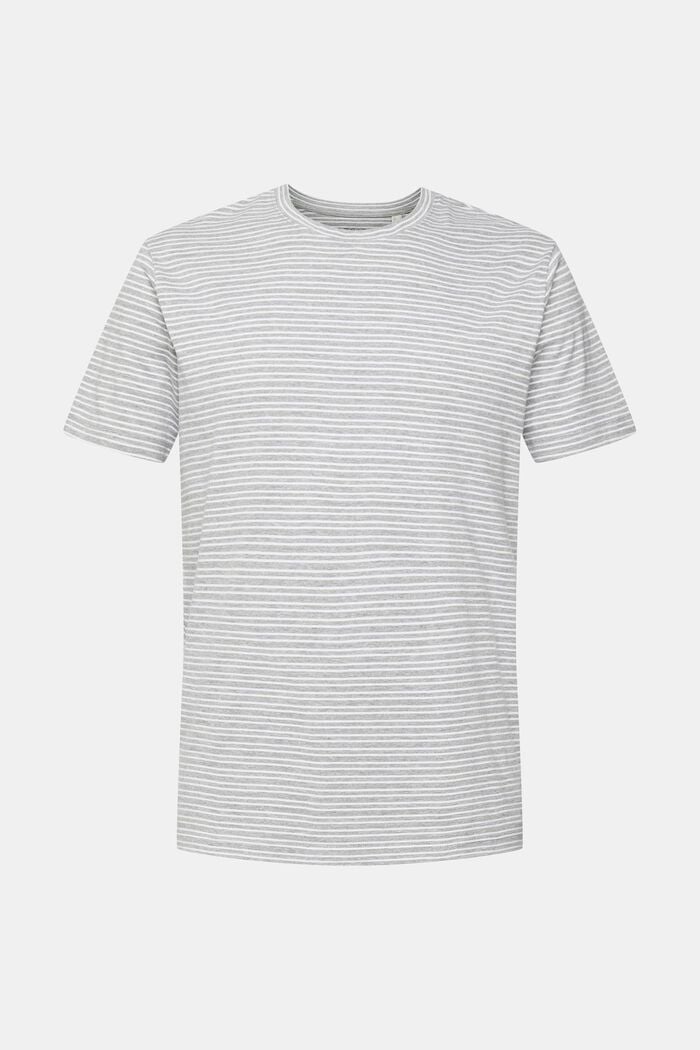 Jersey T-Shirt, 100% Baumwolle, MEDIUM GREY, detail image number 5
