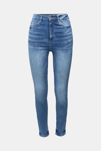 Superstretch-Jeans, Organic Cotton, BLUE MEDIUM WASHED, overview