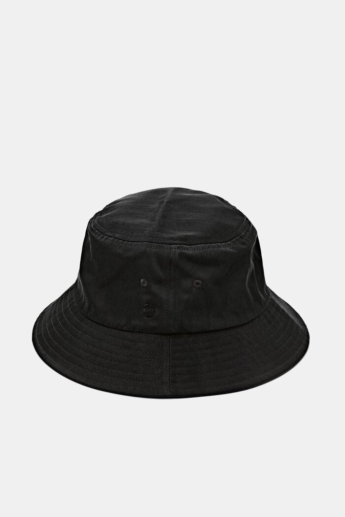Bucket Hat aus Twill, BLACK, detail image number 0
