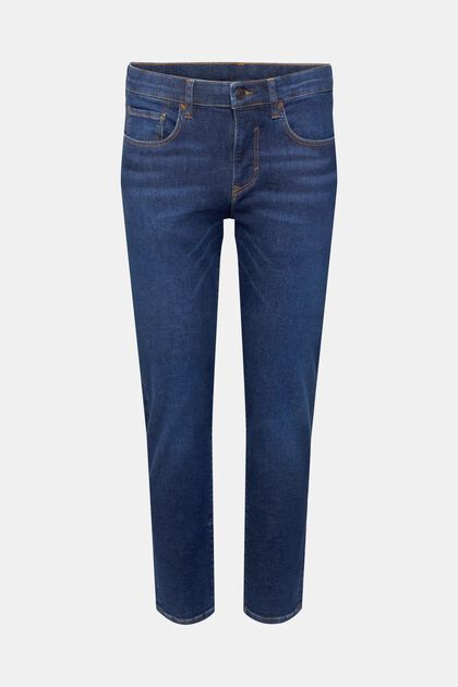 Slim Jeans, BLUE DARK WASHED, overview