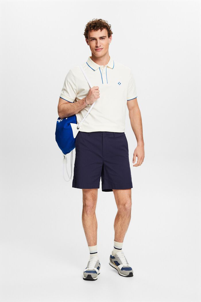 Chino-Shorts aus Stretch-Twill, NAVY, detail image number 1