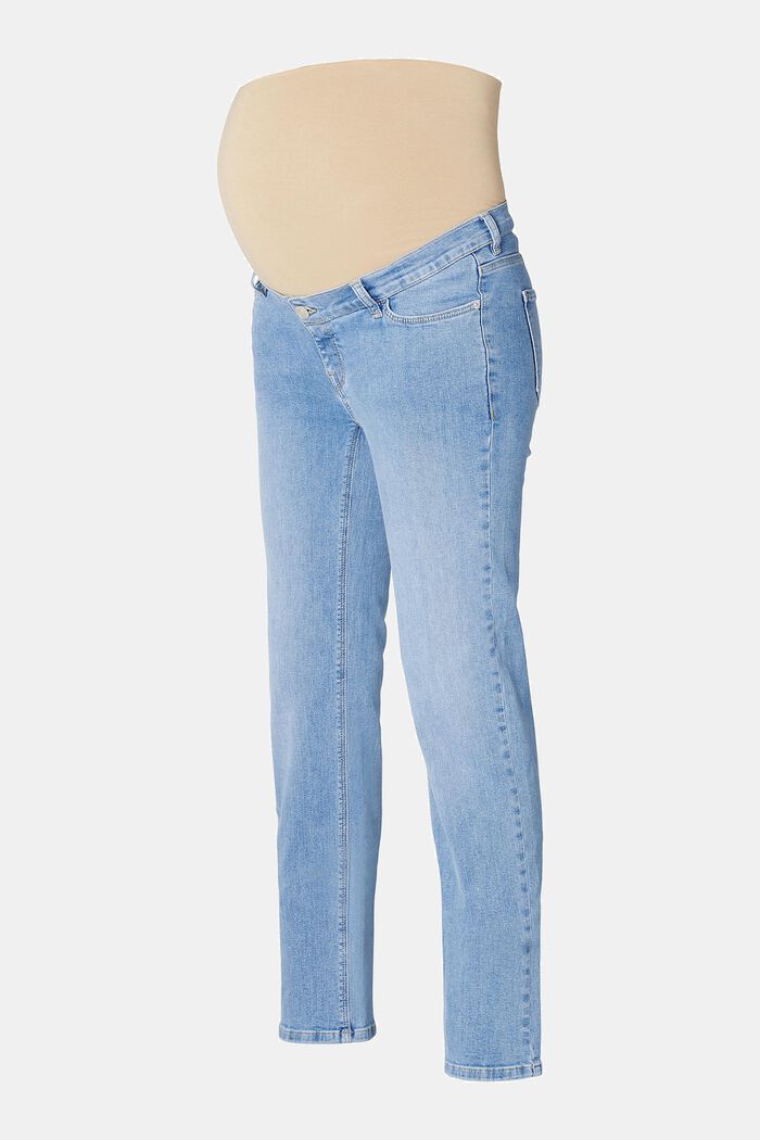 Jeans mit Überbauchbund, LIGHTWASHED, detail image number 3
