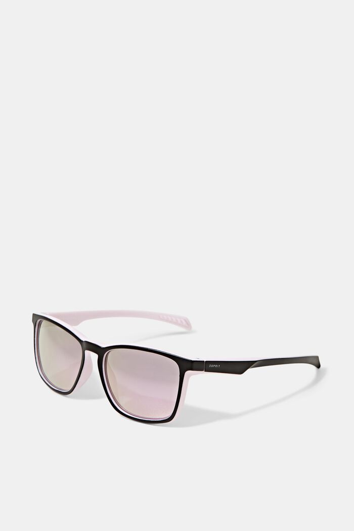 Sport-Sonnenbrille mit verspiegelten Gläsern, DEMI ROSE, detail image number 3