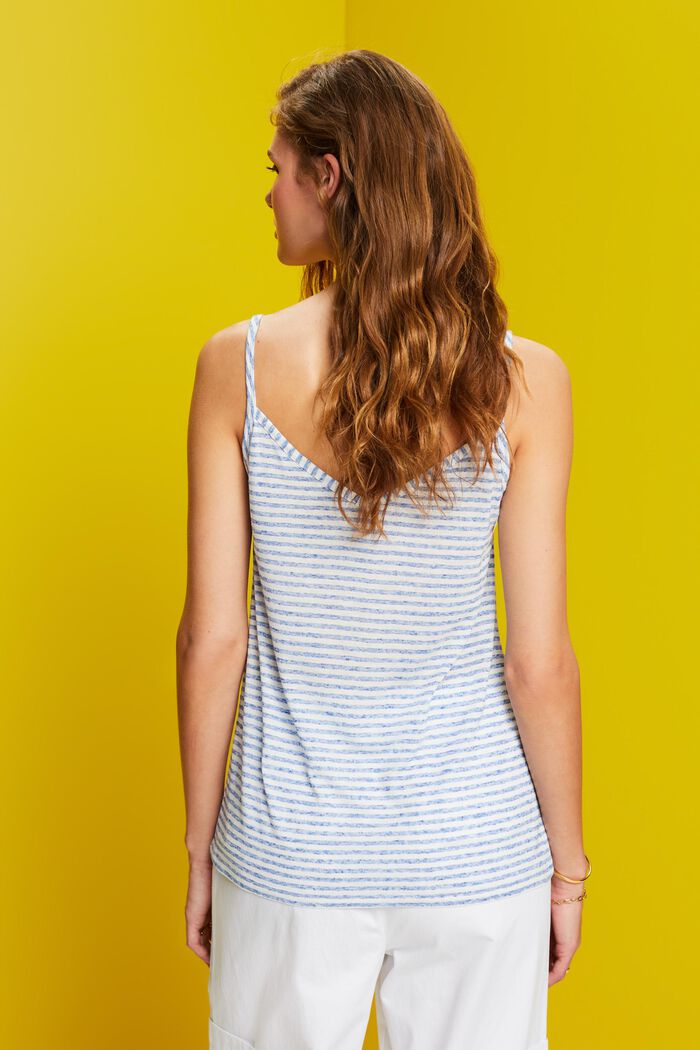 Recycelt: Camisole aus Jersey, BRIGHT BLUE, detail image number 3