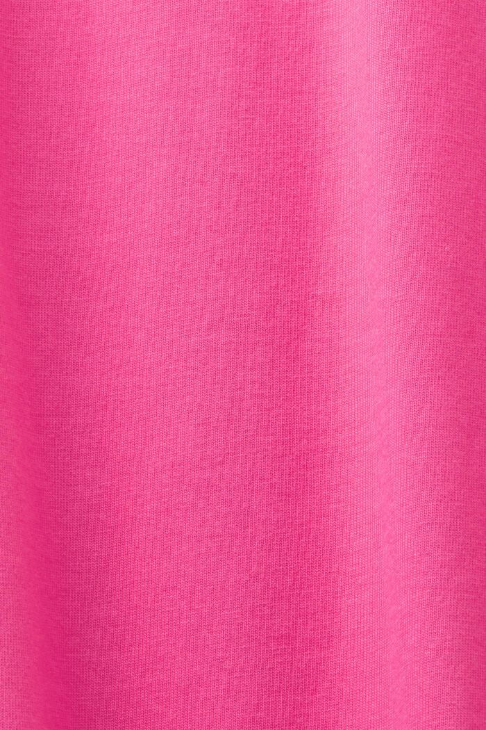Unisex Logo-T-Shirt, PINK FUCHSIA, detail image number 6