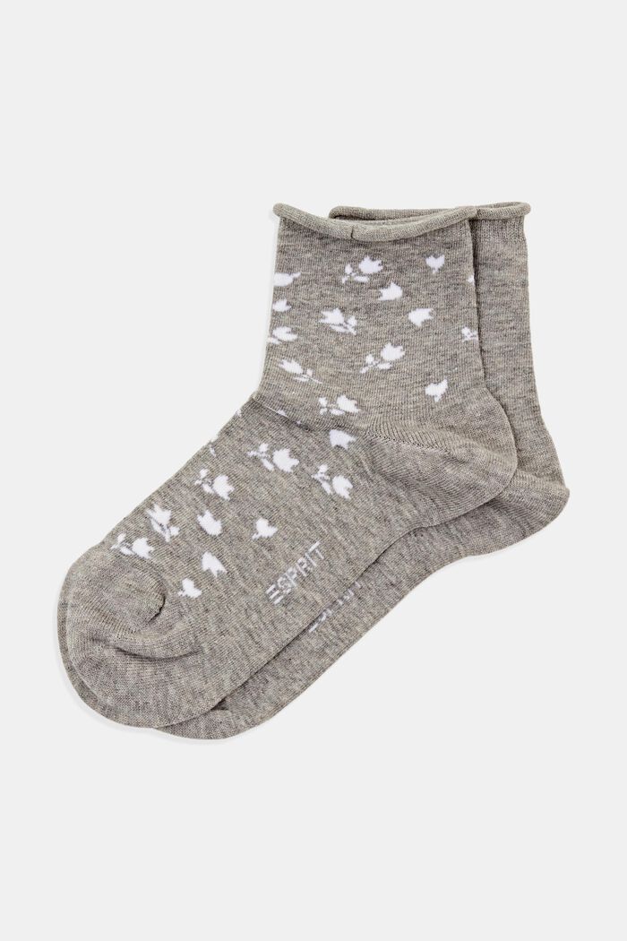 2er-Pack Socken, Organic Cotton, NEW LIGHT GREY, detail image number 0