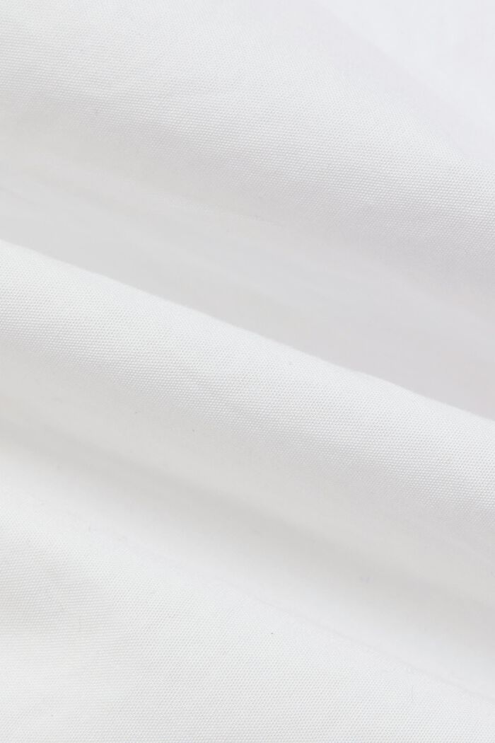 Hemd aus 100% Pima Bio-Baumwolle, WHITE, detail image number 4