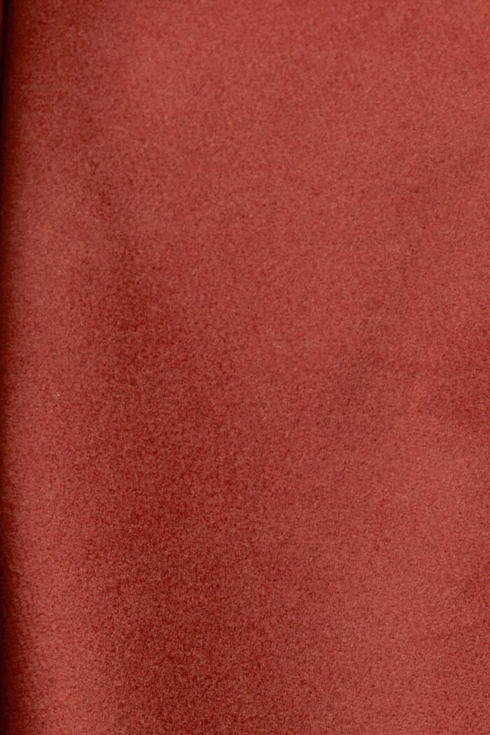 Mantel mit Wolle, CINNAMON, detail image number 4