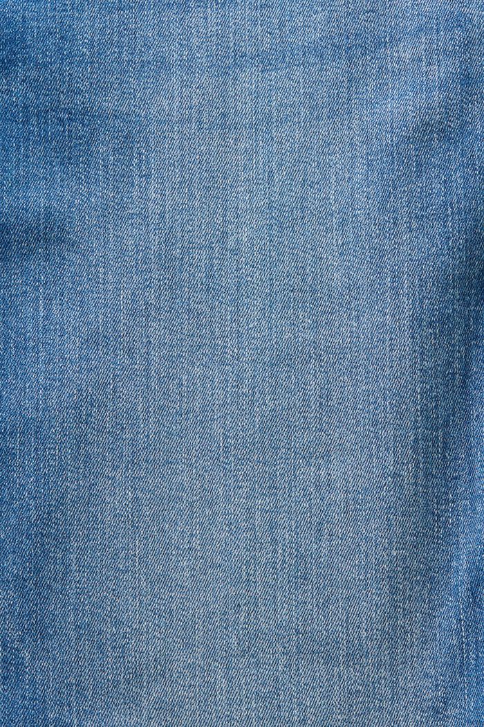 Schmale Jeans mit mittlerer Bundhöhe, BLUE MEDIUM WASHED, detail image number 5