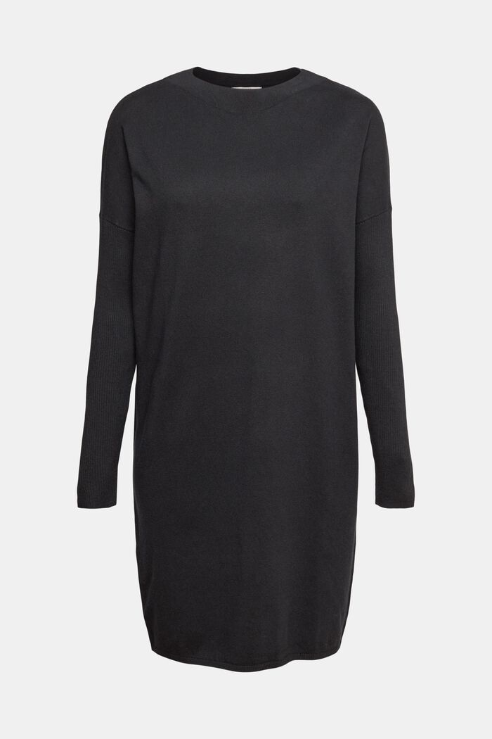 Dresses flat knitted, BLACK, detail image number 5