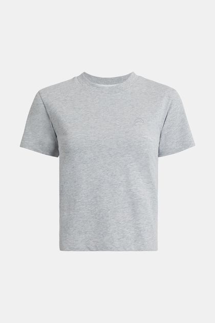 Color Dolphin T-Shirt, LIGHT GREY, overview