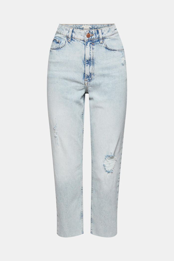 Jeans im Destroyed-Look, BLUE BLEACHED, detail image number 8