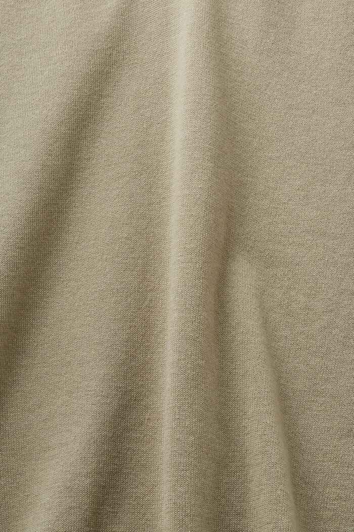 Kurzarm-Strickpullover, DUSTY GREEN, detail image number 5