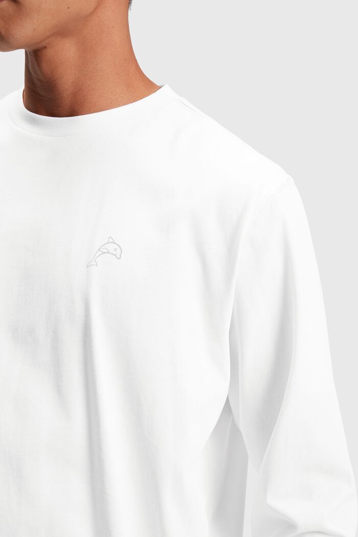 Color Dolphin Longsleeve, WHITE, detail image number 2
