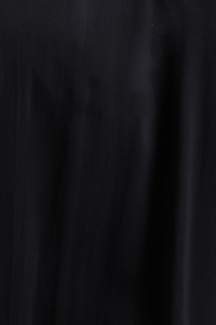 Strandkleid aus LENZING™ ECOVERO™, BLACK, detail image number 5