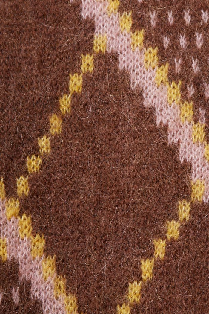 Wollmix-Pullover mit Mohair, TOFFEE, detail image number 6