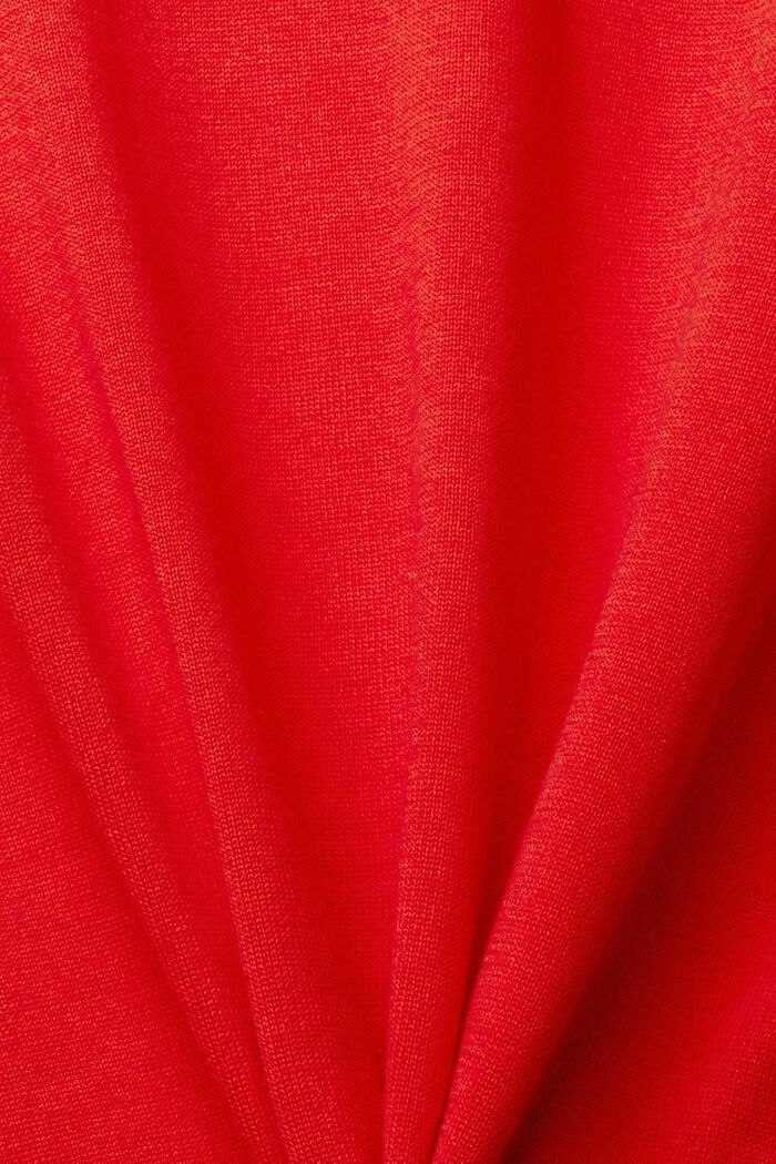 Cardigan mit Taschen, RED, detail image number 1