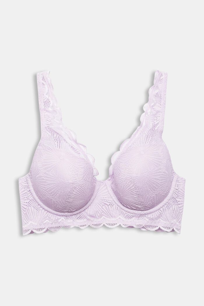 Bras with wire, VIOLET, detail image number 4