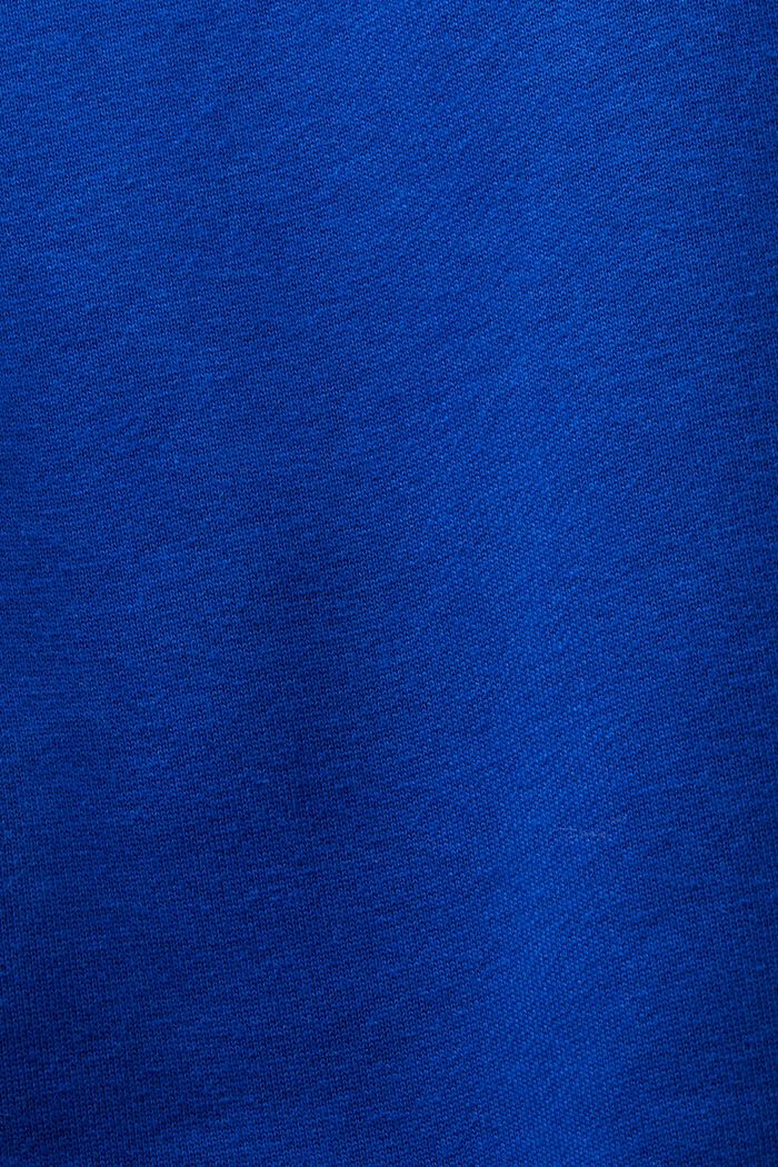 Logo-Sweatpants aus Baumwollfleece, BRIGHT BLUE, detail image number 5