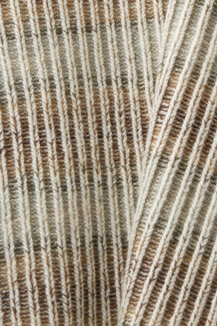 Rundhals-Pullover aus Rippstrick, ICE, detail image number 5