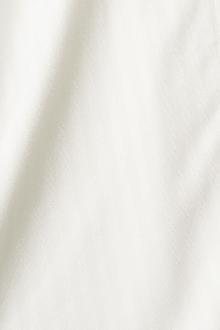 Bluse mit gekräuseltem Kragen, LENZING™ ECOVERO™, OFF WHITE, detail image number 5