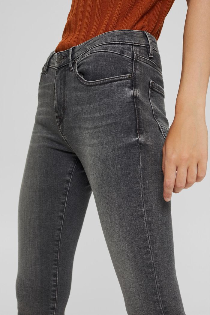 Jeans mit Stretchkomfort, GREY MEDIUM WASHED, detail image number 2