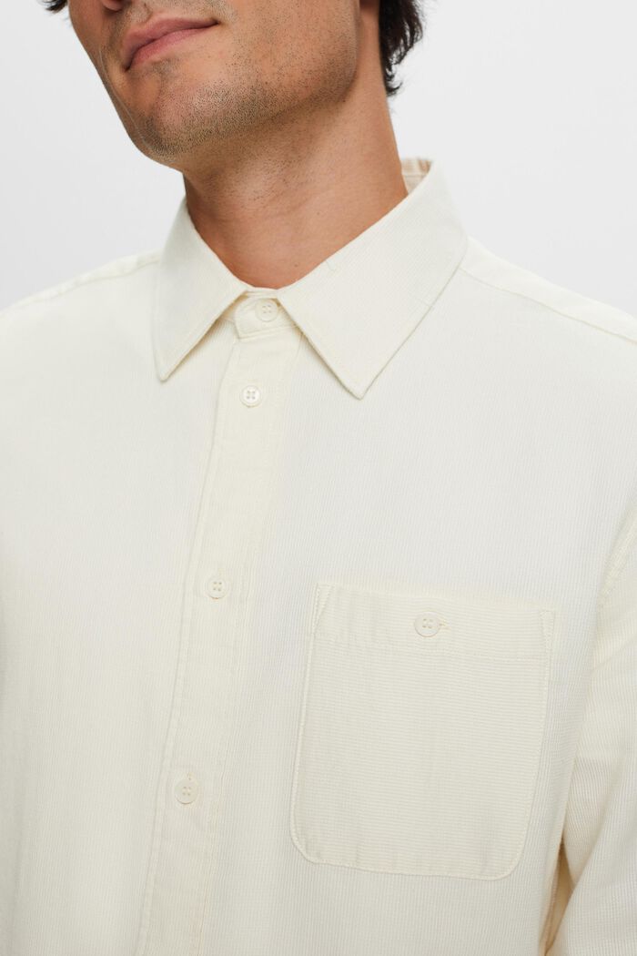 Schmales, strukturiertes Hemd, 100 % Baumwolle, ICE, detail image number 2