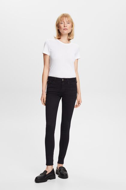 Premium-Skinny Jeans mit mittlerer Bundhöhe