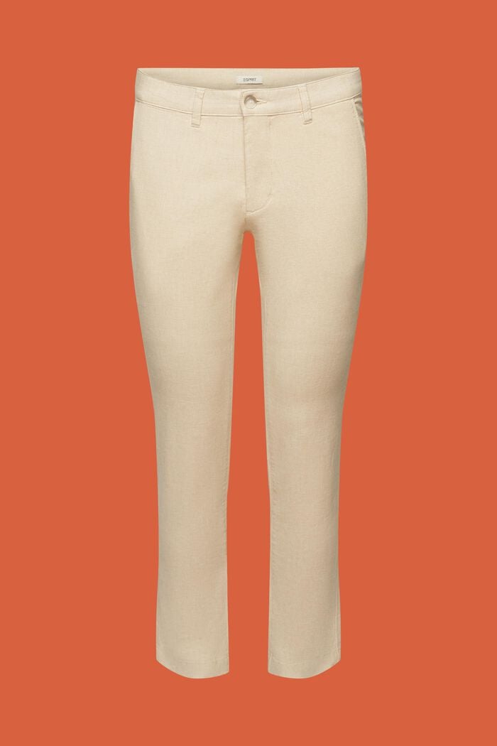 Sommer-Chinohose, LIGHT BEIGE, detail image number 6