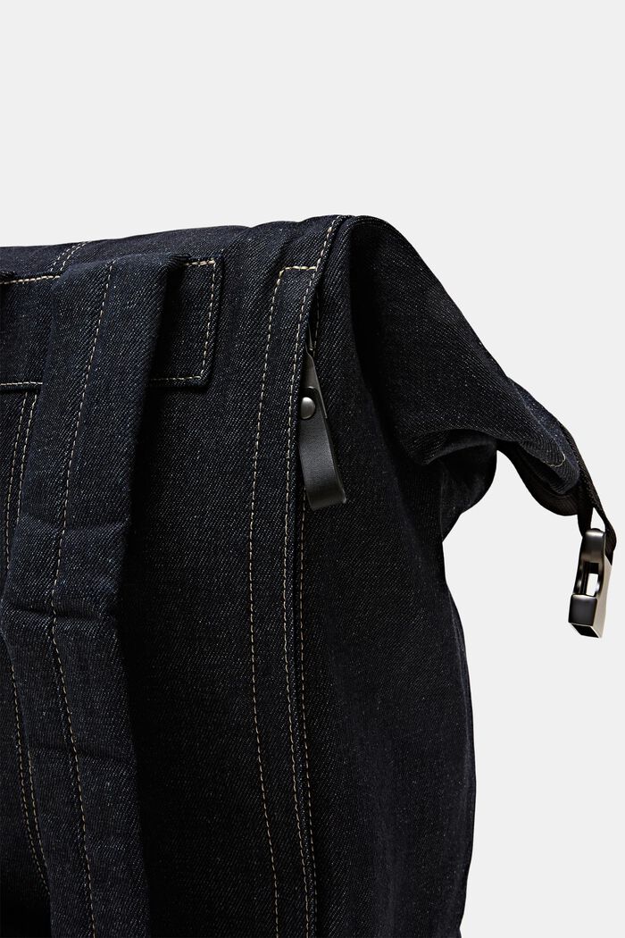 Rucksack in Jeans-Optik, NAVY, detail image number 1