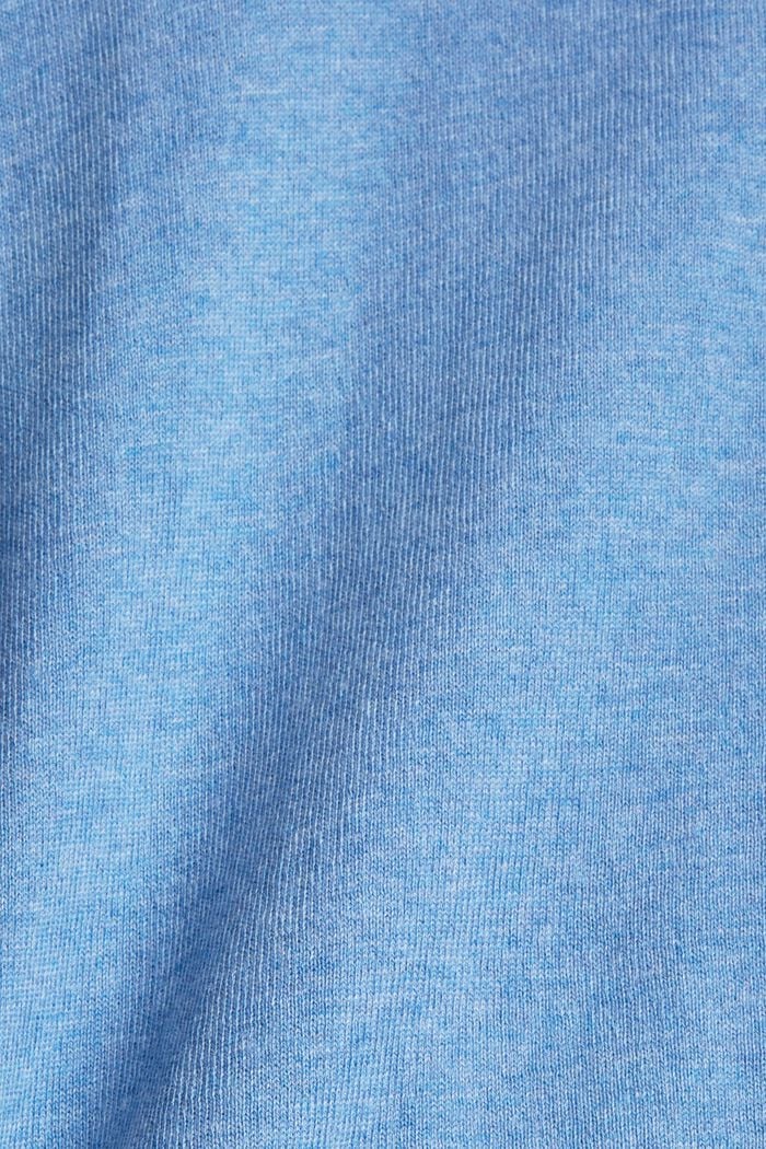 Pullover mit Hoodie, 100% Baumwolle, LIGHT BLUE LAVENDER, detail image number 4