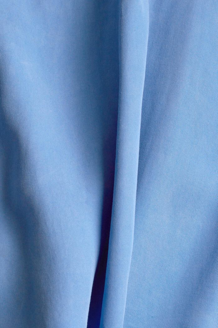 Aus TENCEL™:  Tunikakleid mit Gürtel, LIGHT BLUE LAVENDER, detail image number 4