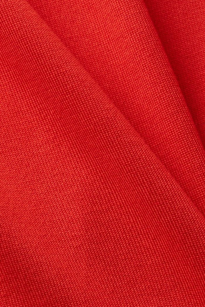 Basic-Rollkragenpullover, LENZING™ ECOVERO™, RED, detail image number 5