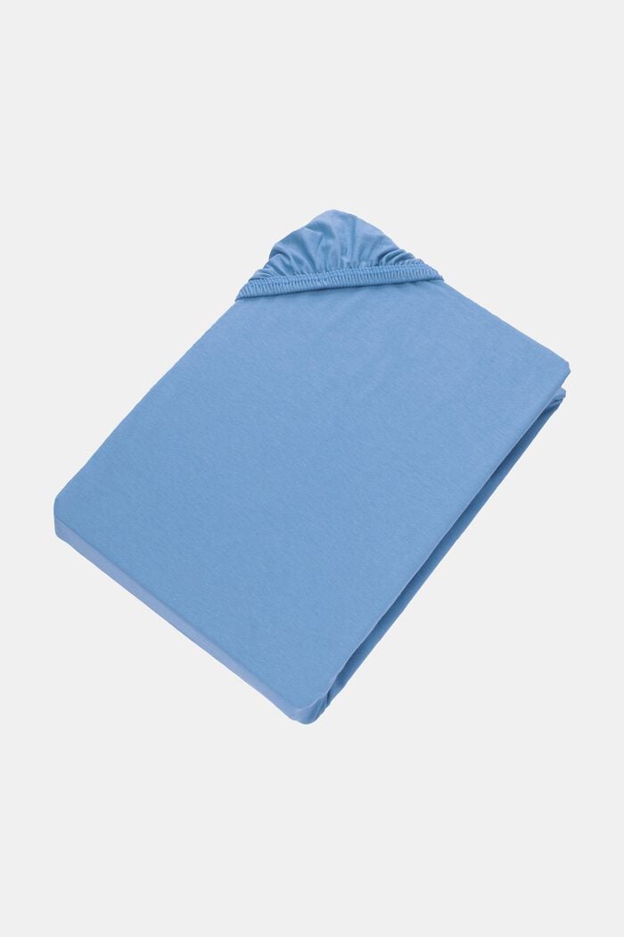 Bettlaken aus Single Jersey, LIGHT BLUE, detail image number 0