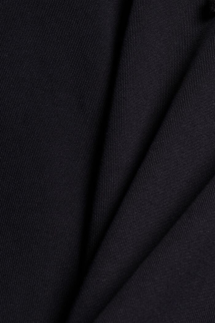 Sweathoodie aus Baumwolle/TENCEL™, BLACK, detail image number 5