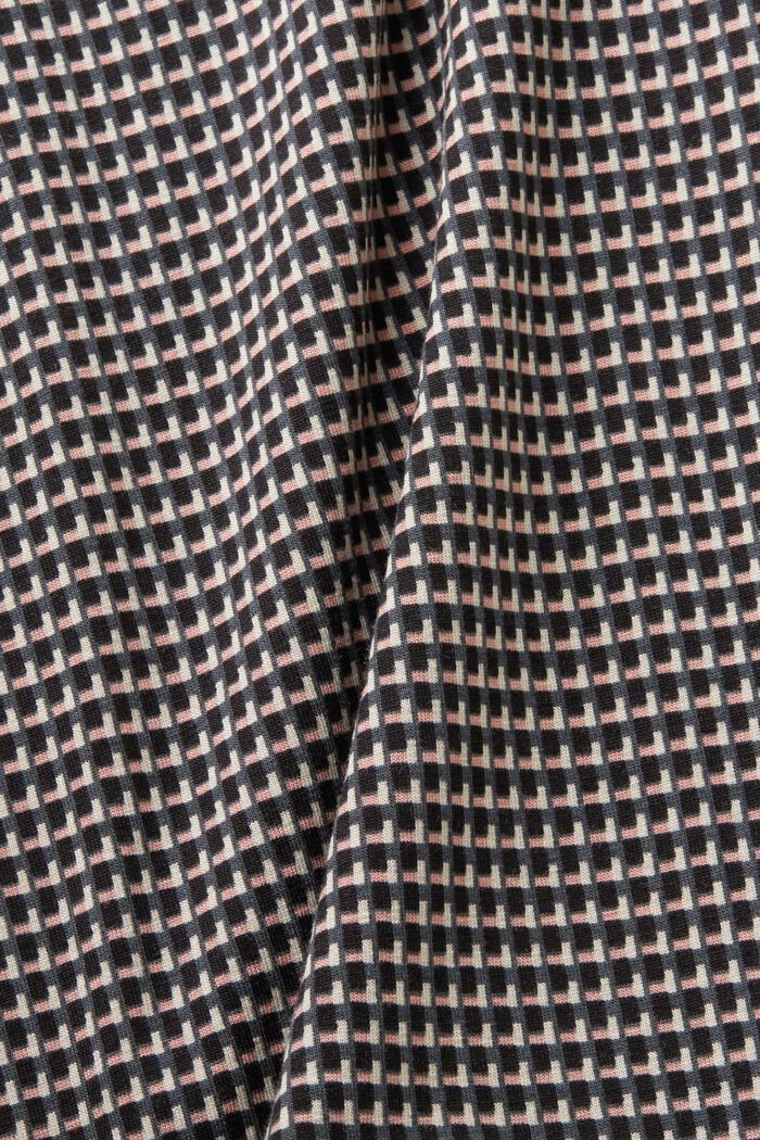 Pyjama mit Allover-Muster, BLACK, detail image number 4