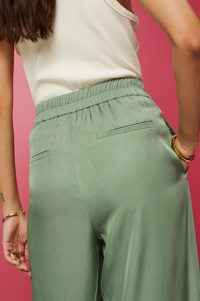 Pull-on-Culotte aus Twill, PALE KHAKI, detail image number 4
