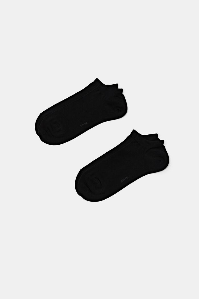 2er-Set Socken, Bio-Baumwolle, BLACK, detail image number 0