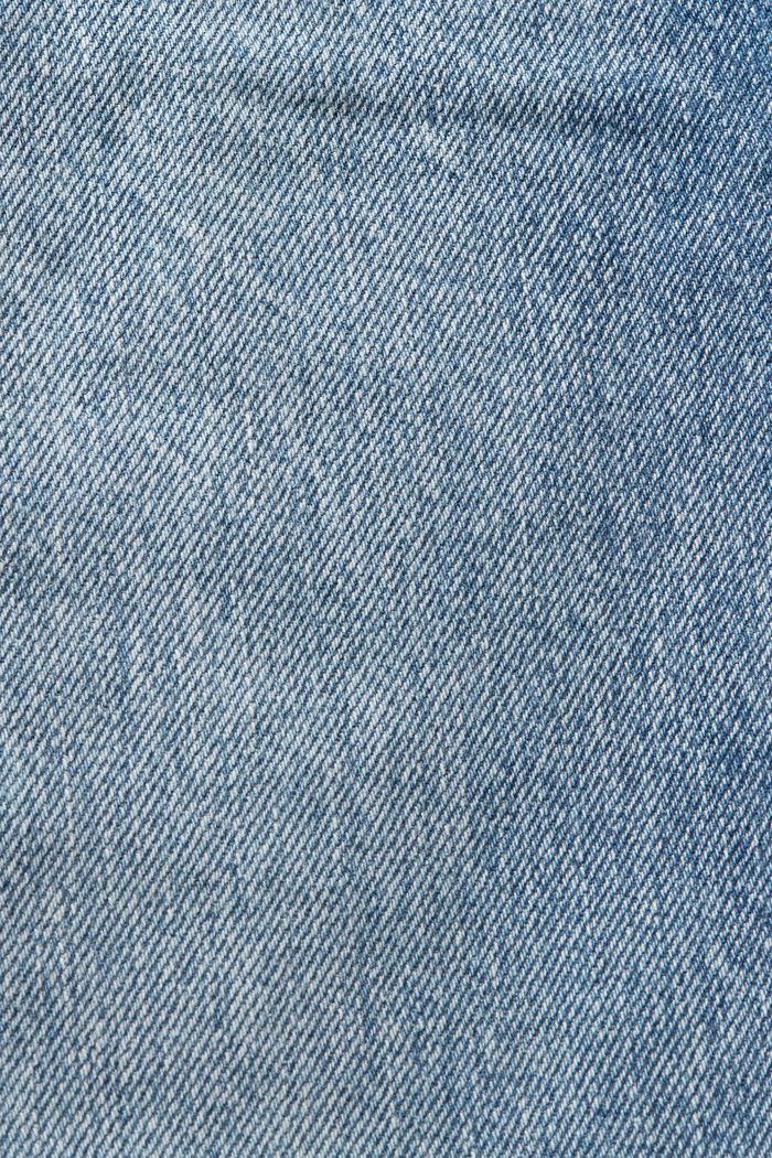 Gerade Carpenter Jeans mit mittelhohem Bund, BLUE BLEACHED, detail image number 6