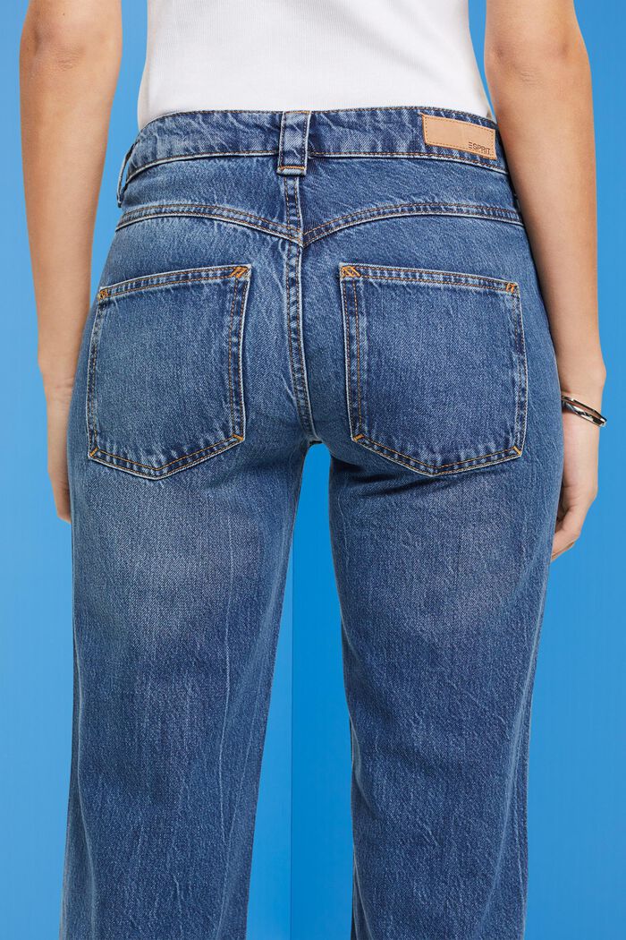 Ausgestellte Retro-Jeans mit mittelhohem Bund, BLUE MEDIUM WASHED, detail image number 2