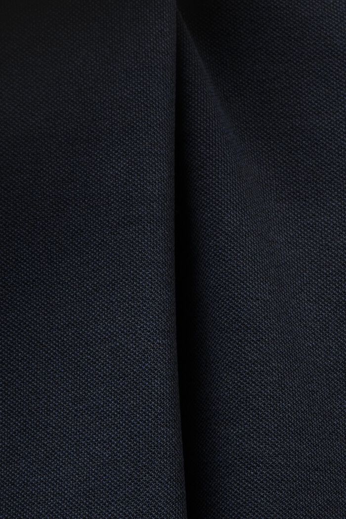 Pull-on-Hose mit weitem Bein und Faltennaht, BLACK, detail image number 4