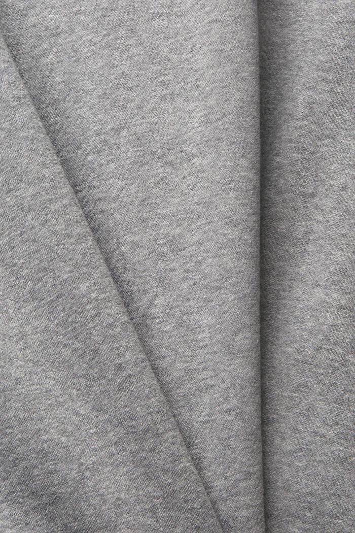 Recycelt: meliertes Sweatshirt, MEDIUM GREY, detail image number 2