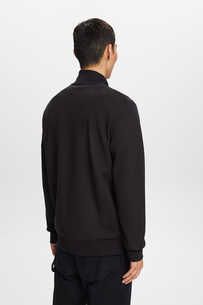 Sweatshirts cardigan, BLACK, detail image number 3
