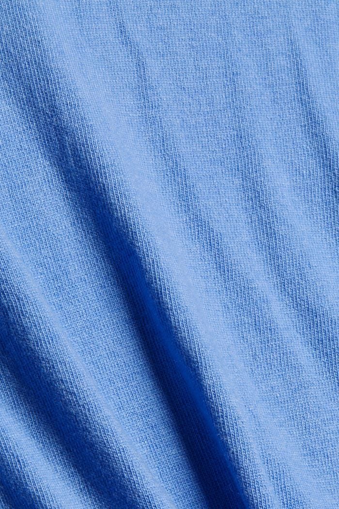 Oversize-Pullover mit Kaschmir-Woll-Blend, BRIGHT BLUE, detail image number 4